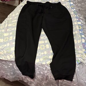 Scrubstar Black Scrub Jacket Label Detail